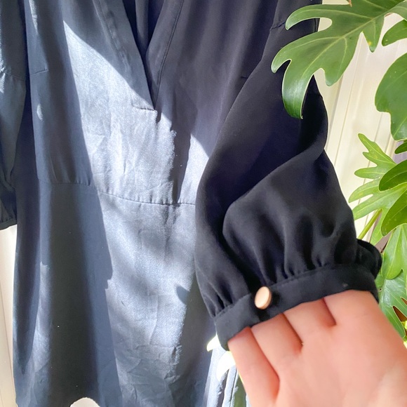 Black Shift Dress - Picture 2 of 6